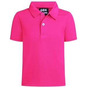 Vibrant Pink Kids Polo Shirt new